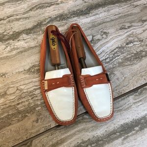 Tod’s Loafers Orange & White 8